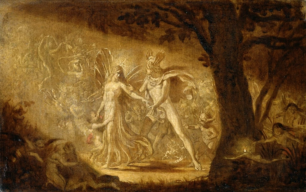 Studio per The Quarrel of Oberon and Titania, 1849